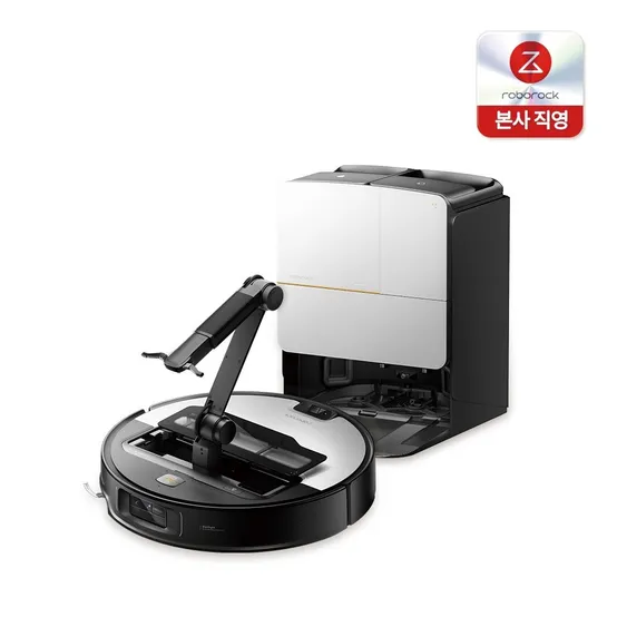로보락 사로스 Saros Z70 로봇청소기 실버/ 로봇팔 / 옴니그립 / 22000pa 초강력 흡입력 / 문턱 리프팅 / 고온 물걸레 세