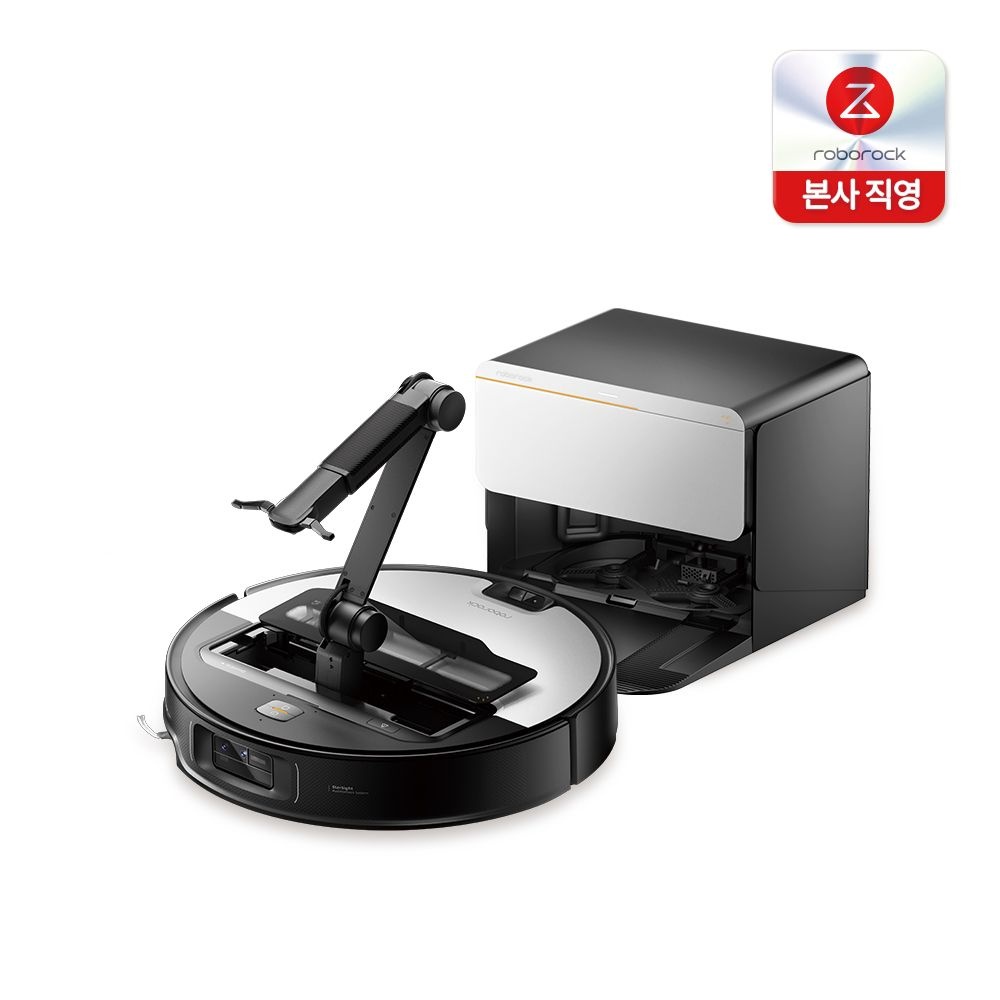 로보락 사로스 Saros Z70 직배수 실버 / 로봇팔 / 옴니그립 / 22000pa 초강력 흡입력 / 문턱 리프팅 / 고온 물걸레 세척