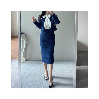 트위드 자켓