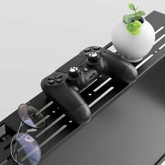 베프몰 (현대Hmall) 모니터선반 MFG842H2 와이드TV선반 철제 셋탑박스보관함 와이드