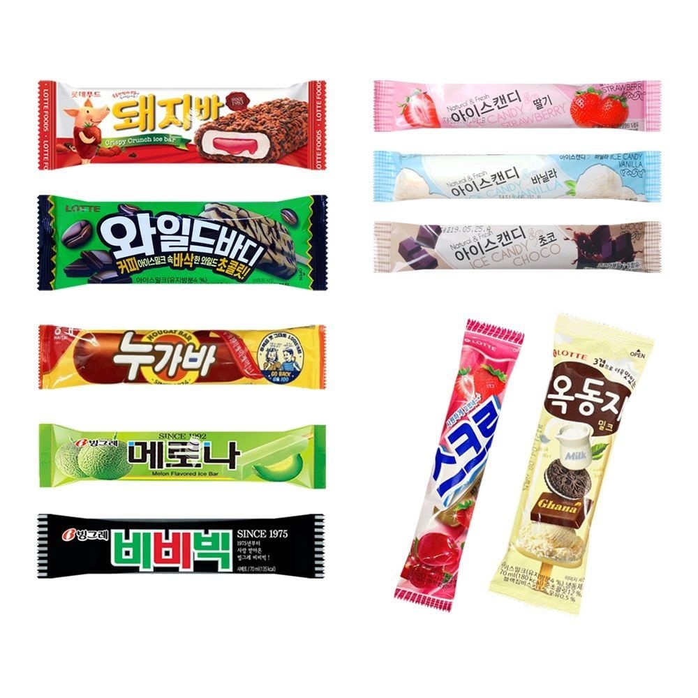 돼지바 스크류바 인기아이스크림 옥동자밀크 인기 올해의 30개