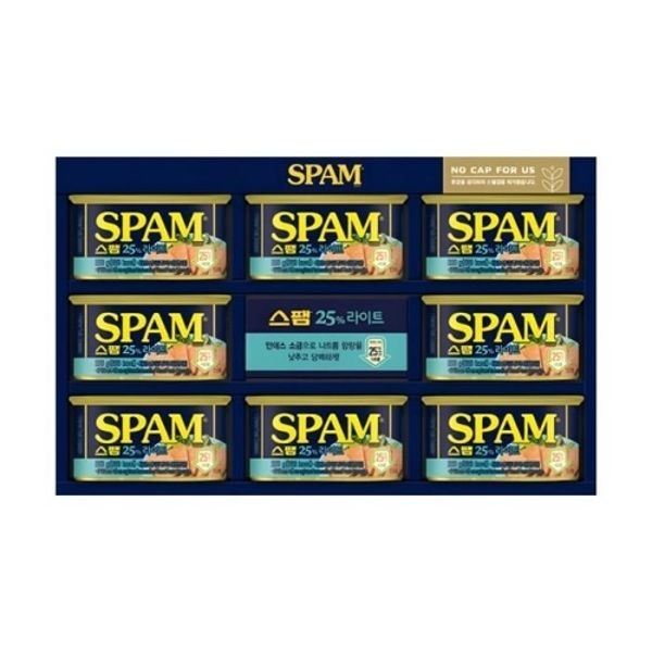 [직통] CJ제일제당 스팸라이트12호 선물세트KC