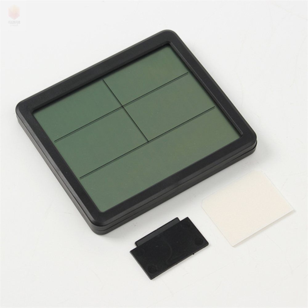 육프로컬렉션 디지털시계 온습도계 블랙 탁상용디지털온습도계 체감온도계