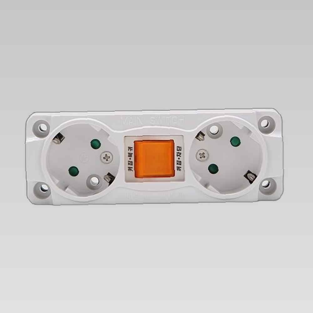 일신전기 노출콘센트 2구 S W 과부하차단기 멀티탭 멀티콘센트 2구콘센트 전기콘센트 고용량멀티탭 멀티탭3구 usb멀티탭