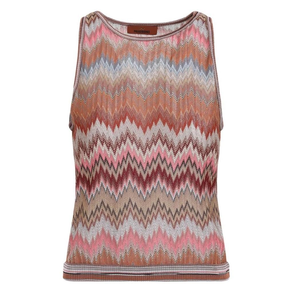 미쏘니 셰브런 패턴 탑 DS26SK0JBR014TSM9Y1 TP449730665