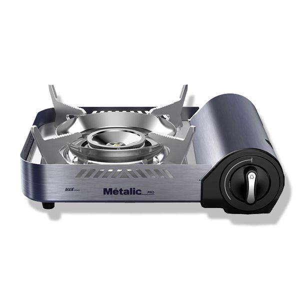 맥스 메탈릭 프로 가스렌지 MS-77MK 부르스타 버너 스토브 케이스포함