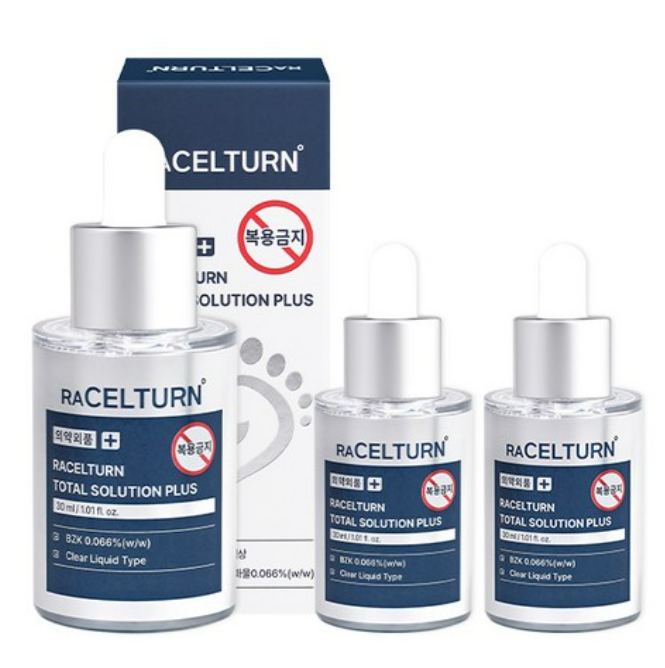 라셀턴 풋 솔루션 리페어 앰플  문제성발톱 발톱세럼 손발톱 영양제 30ml  3개