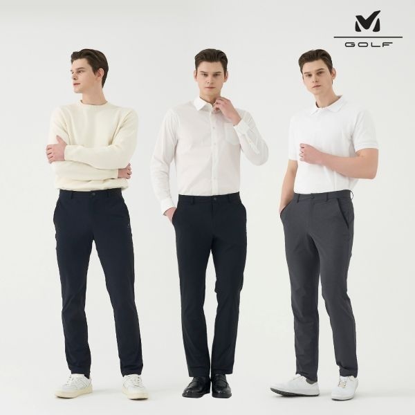 밀레골프 후기극찬 퍼펙트핏 고신축 남성 팬츠 3종세트