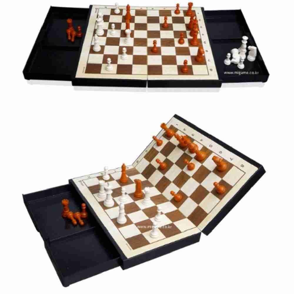 [더굿샵협력사][오늘출발] 올몰 소형 체스 서랍형 체스세트 체스규칙 자석체스 체스게임