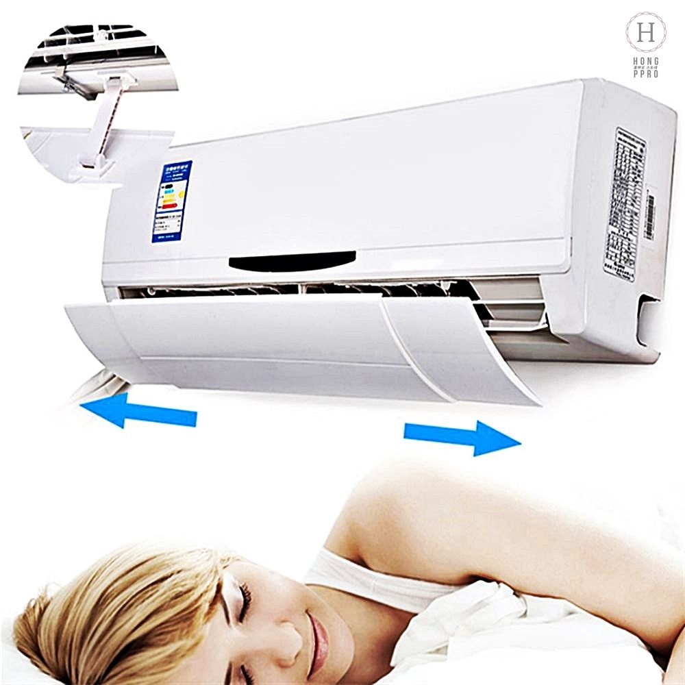 거실에어컨소품 윈드플랩 냉방병 예방 에어컨 바람막이 풍향 조절 벽걸이용 접착식 가이드