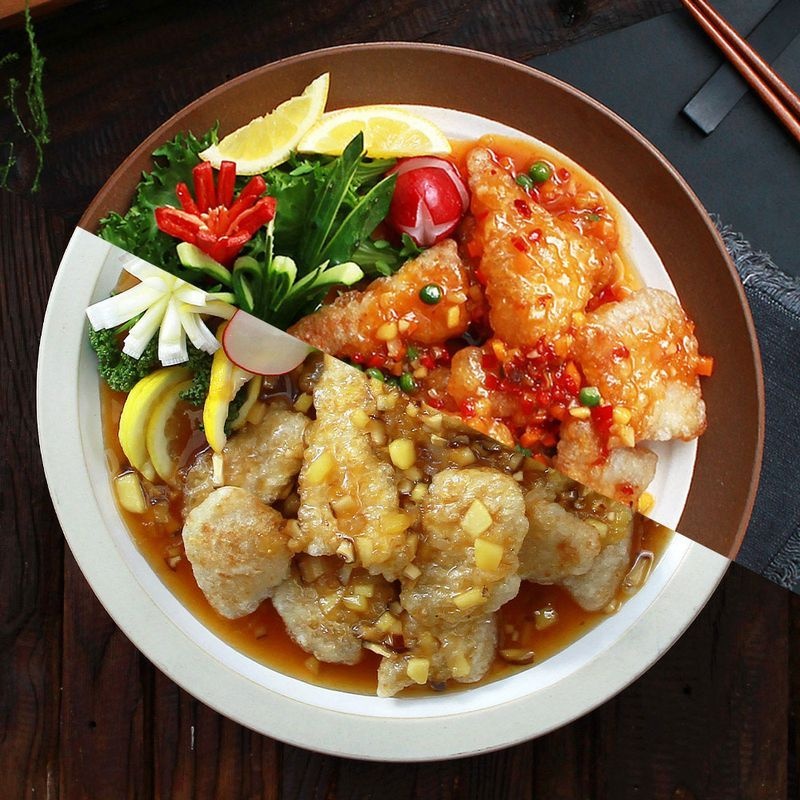 천하일미 (e)천하일미 꿔바로우 3팩+소스새콤2 매콤1[35776957]