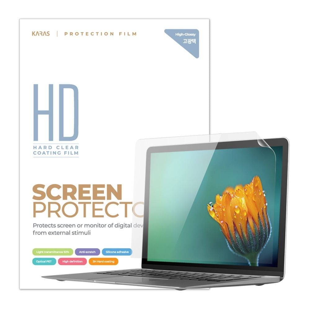 AUSU 비보북 고 15 OLED E1504FA 고광택 화면보호필름