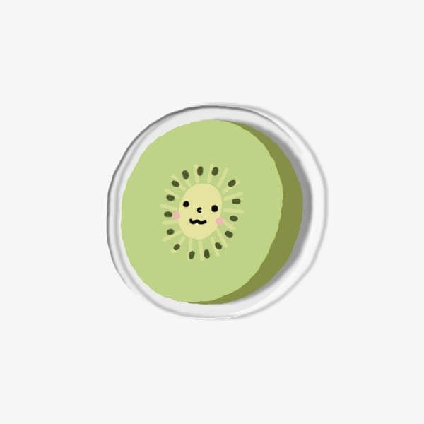 아칸 BINA 키위 웃음 아크릴 스마트톡
