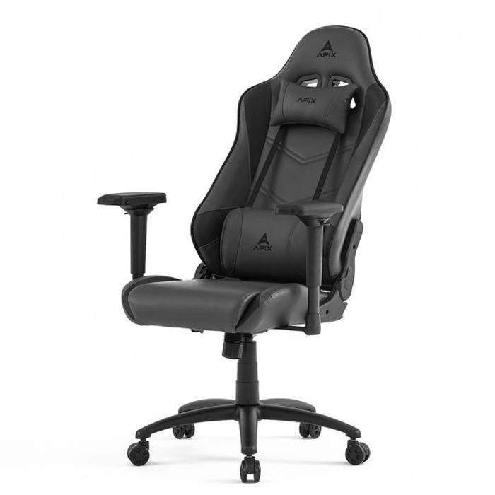 에이픽스 게이밍 의자 등받이 높이 조절 팔걸이 GC001 울프
