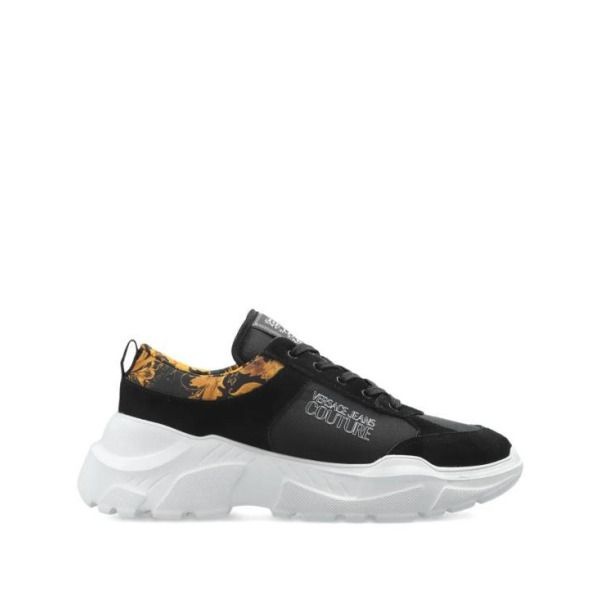 베르사체 [베르사체] 25FW  스니커즈 79YA3SC1ZSC84G89 BLACK GOLD DOM