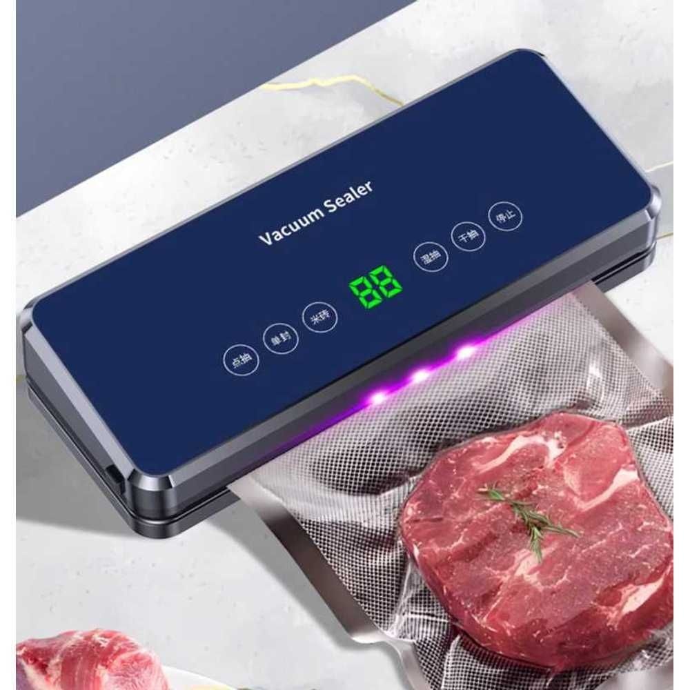 [해외] 음식물 밀봉기 포장기 초간편 식품 압축 수비드 습식