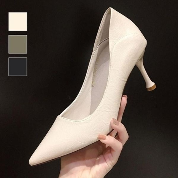 [SX60299]있는 여성단화 모던 스타일 펌프스힐