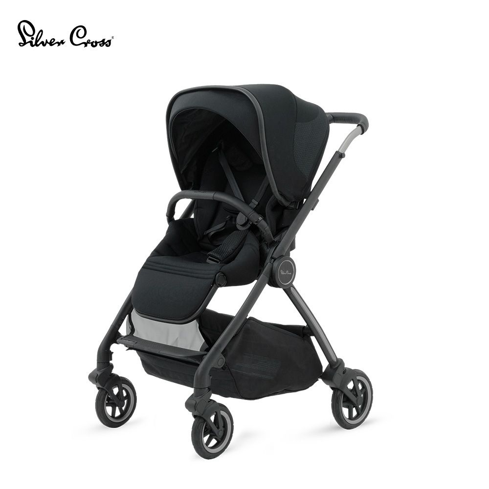 실버크로스 듄2 프리미엄 절충형 유모차_문더스트블랙
