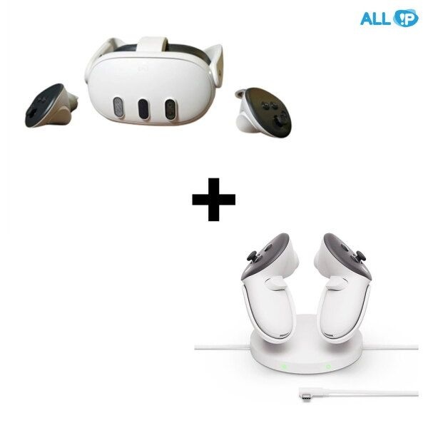 Meta Platforms Technologies, LLC [퀘스트] 메타  3/3S 겸용 정품 소형 충전 도크+메타3 512GB