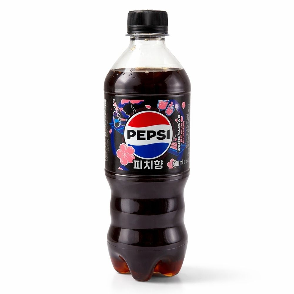 칠성 펩시콜라 제로 피치 500ml 24개