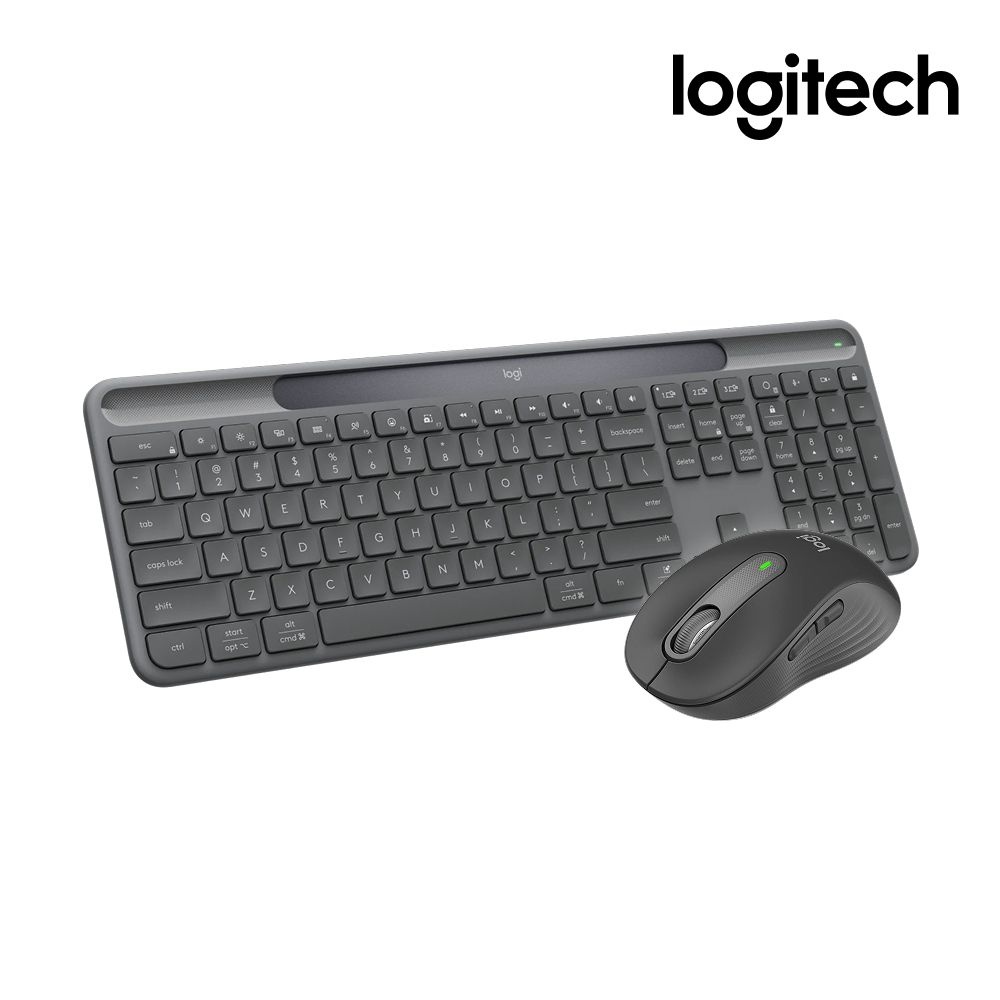 로지텍 로지텍 (국내정품) 로지텍 시그니처 슬림 K980 태양광충전 블루투스 키보드 + M650 블랙 블루투스 마우스