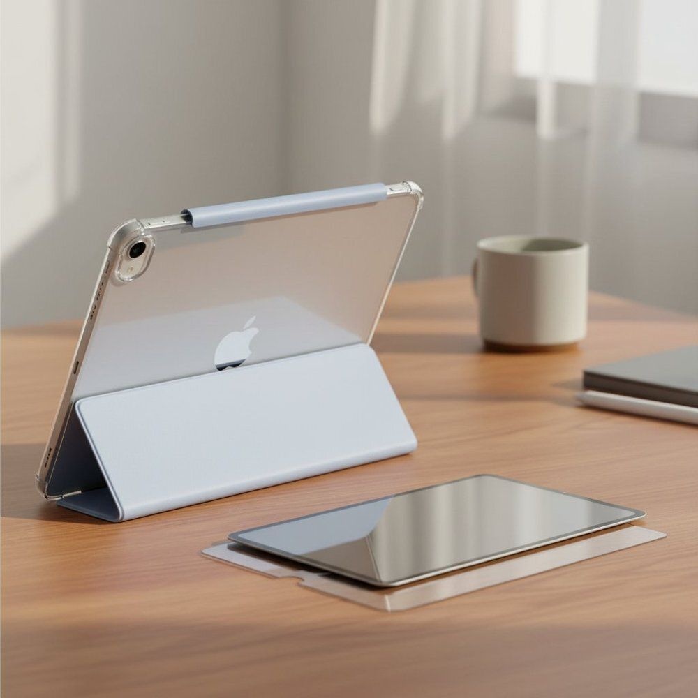 아이패드 프로11 M5 마그네틱 케이스+강화유리 2매 세트