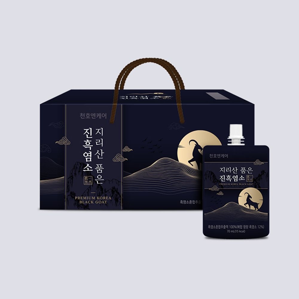 천호엔케어 지리산 품은 진흑염소 70ml x 120포