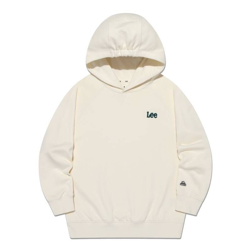 Lee 키즈 Lee 키즈 스몰 트위치 루즈핏 후드티 아이보리 L501HD02IV 992059