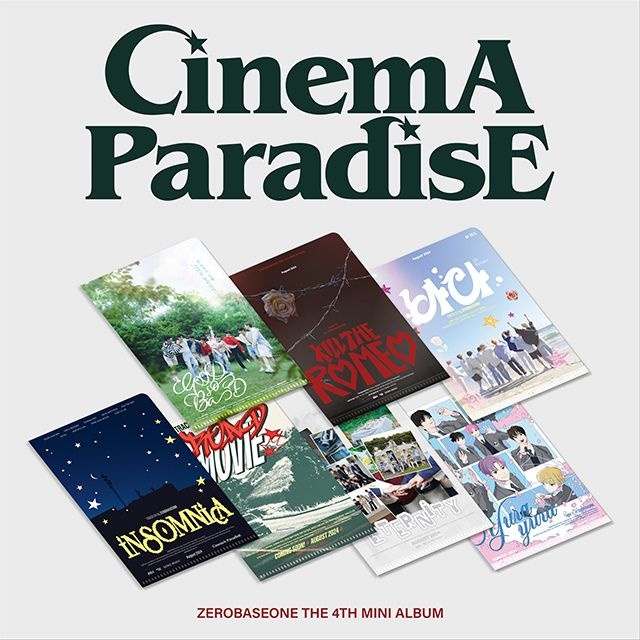 교보문고 (현대Hmall) ZEROBASEONE(제로베이스원) - CINEMA PARADISE [미니 4집] [ZERO