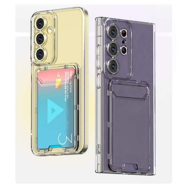 에디터 라인카드슬롯프로케이스 갤럭시퀀텀5 SM-A556S 방탄클리어캡슐 클리어범퍼 범퍼젤리 방탄젤리