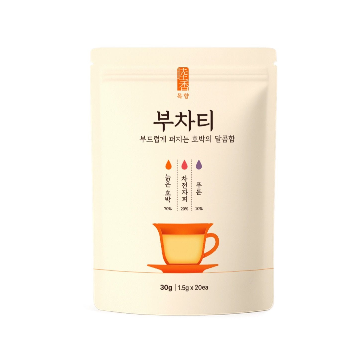 슬림컷 붓기케어 호박푸룬 부차티 티백 20개입 x 1개