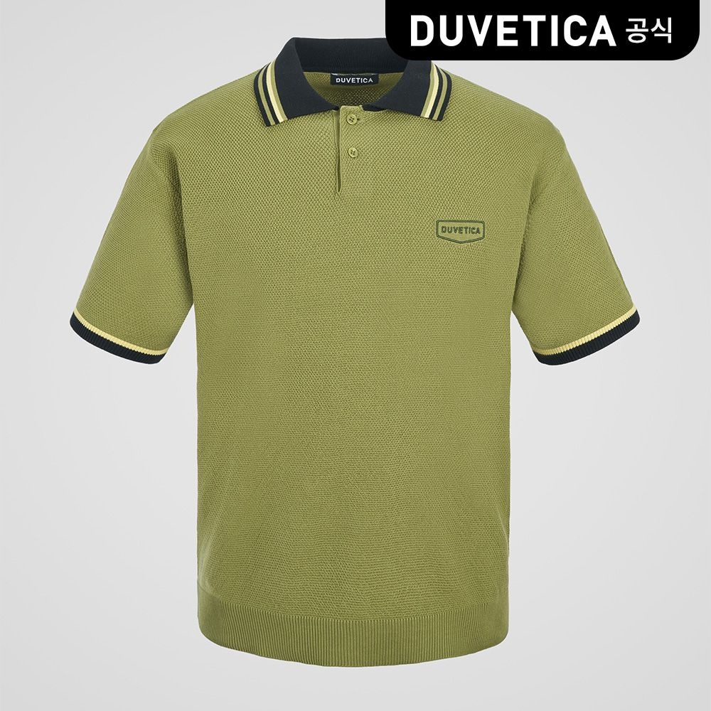듀베티카 아스콜리(라이트 올리브)(남성 니트풀오버)