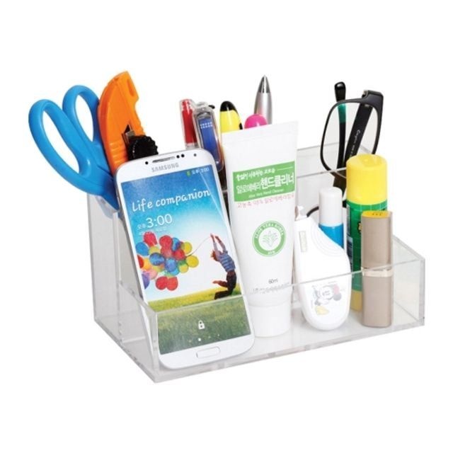 천하 다용도 크리스탈 정리함M 중 CH303 책상정리함/194x108x95mm (1개) 부품 소모품 자재 파츠