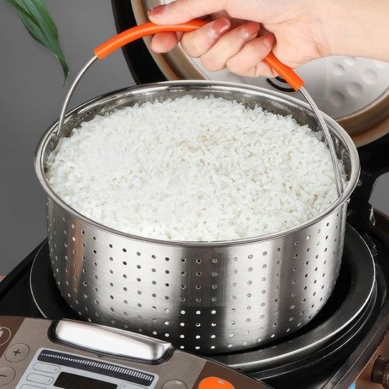 스텐 저당밥솥 찜통 혈당감소 당뇨 관리 저당질 저혈당 다이어트 자취 4인용 건강밥솥 P932-O