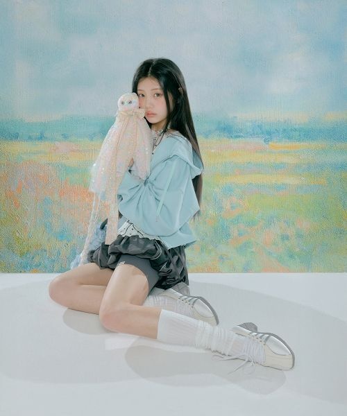 락피쉬 rockfish ILLIT BLISS HEEL LACEUP SNEAKERS - WHITE