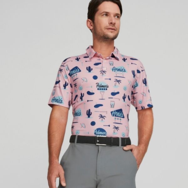 푸마 [하프클럽]AP 클라우드스펀 파머스 플레이스 골프 폴로 셔츠_53748302