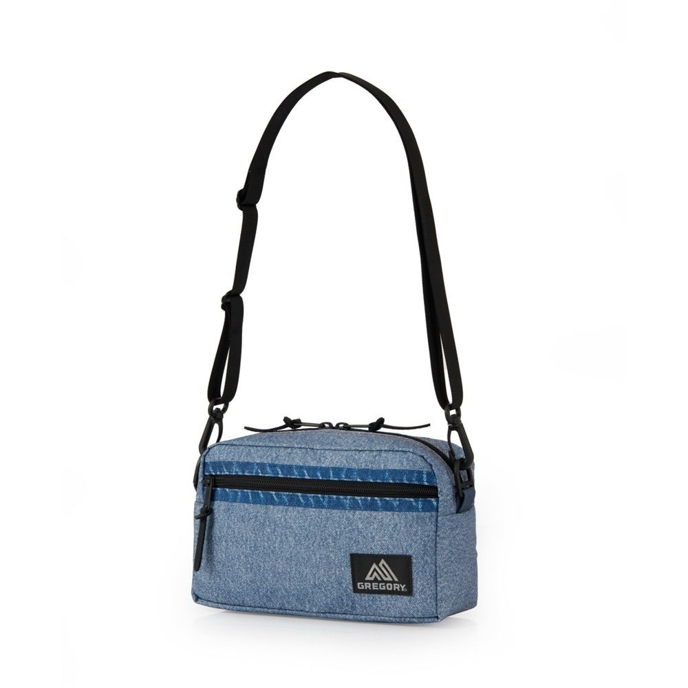 [롯데백화점] 그레고리 패드숄더 크로스백 PAD SHOULDER POUCH M사이즈 BLUE DENIM (08JT5112)