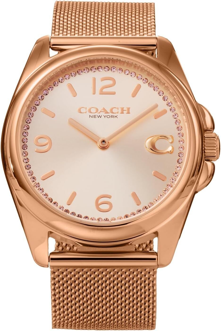 [해외] COACH Coach 14504143 Watch GREYSON Pink Gold Dial Quartz Waterproof Daily Life Mineral Glass 36mm mu