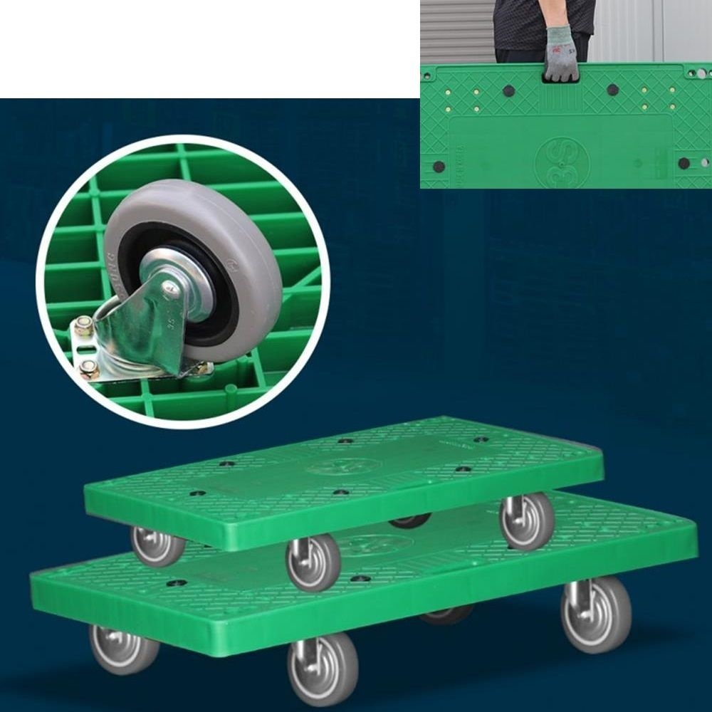 아파트 택배 무소음 평대차 사각달리 중형 이동식밀차 가성비 이사짐대차 물류센터 인기