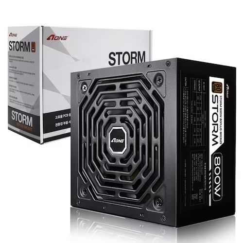 AONE STORM 800W 80+ BRONZE 액티브 PFC ATX 파워