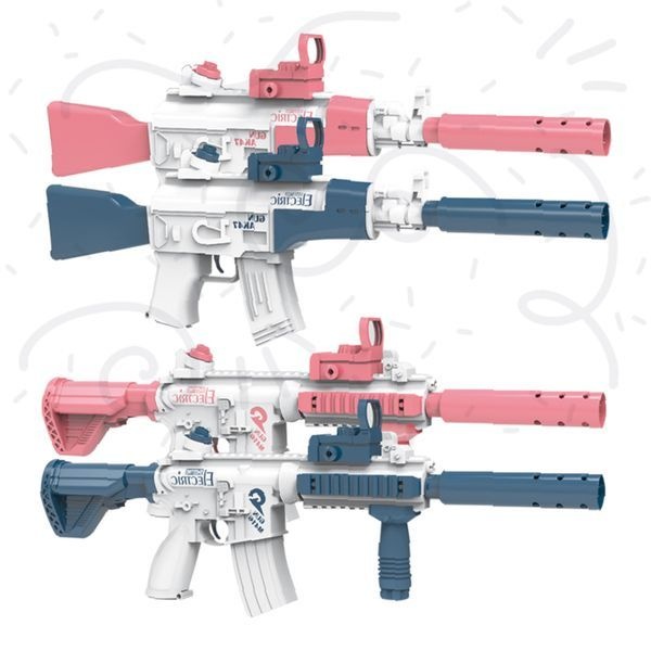 오토 전동물총 2세대 충전식 대용량 물놀이 워터밤