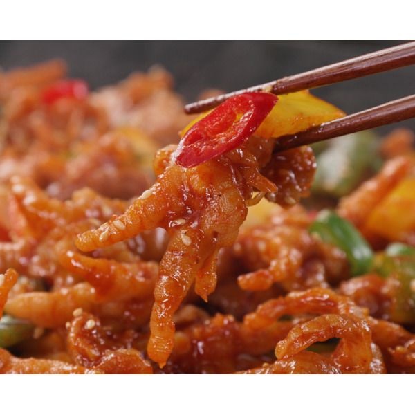 [가보식품][위즈인터내셔널] 직화구이 튤립 닭발 11팩 (팩당 150g, 총 1.65kg)