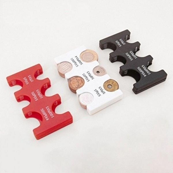 가죽 엔화 동전지갑 일본 여행 동전 케이스 홀더