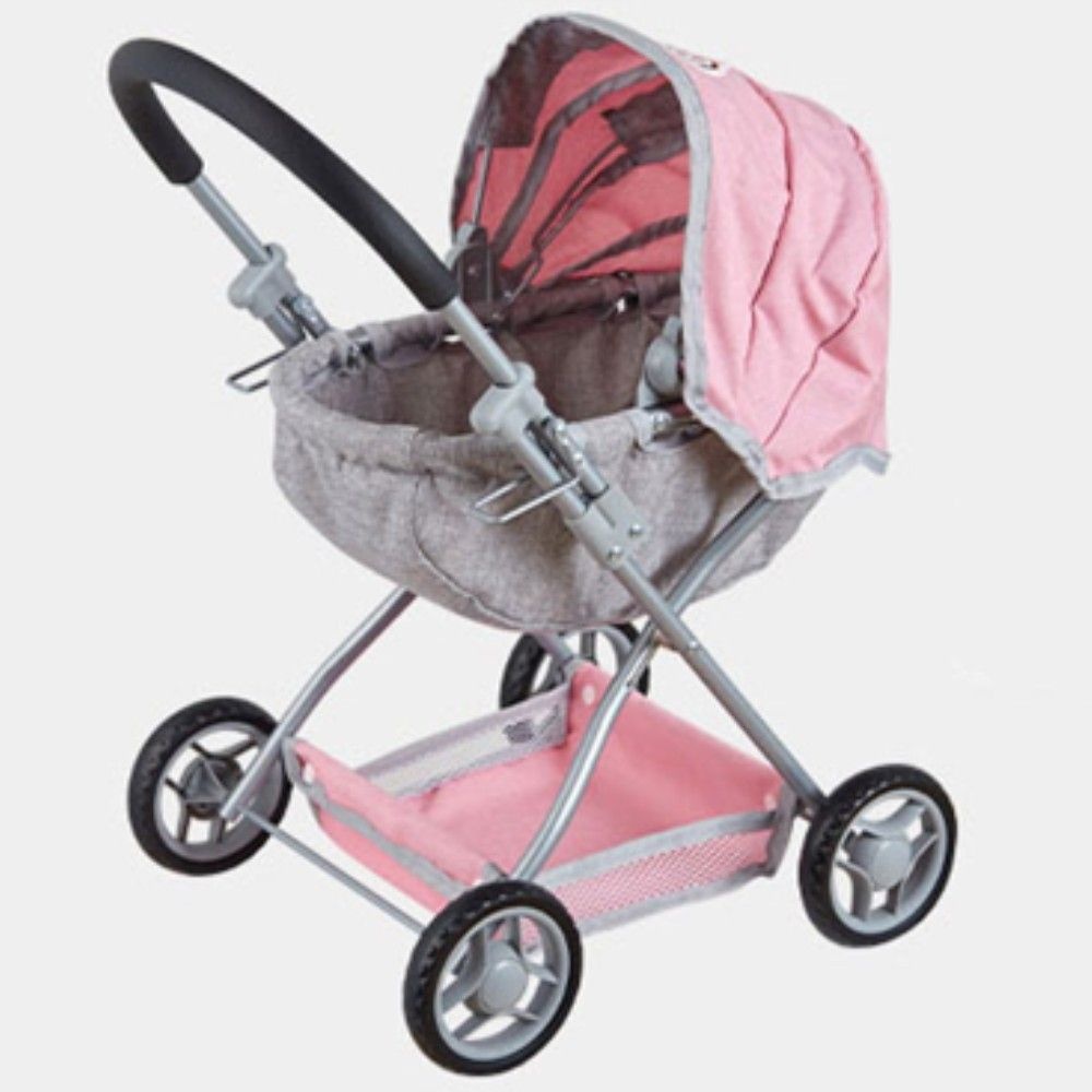 여아선물 정교한 유럽식 접이식 인형 유모차 엄마따라하기 4세