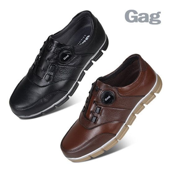 GAG 개그 고급 소가죽 남성 다이얼 캐주얼화 G604 3148765