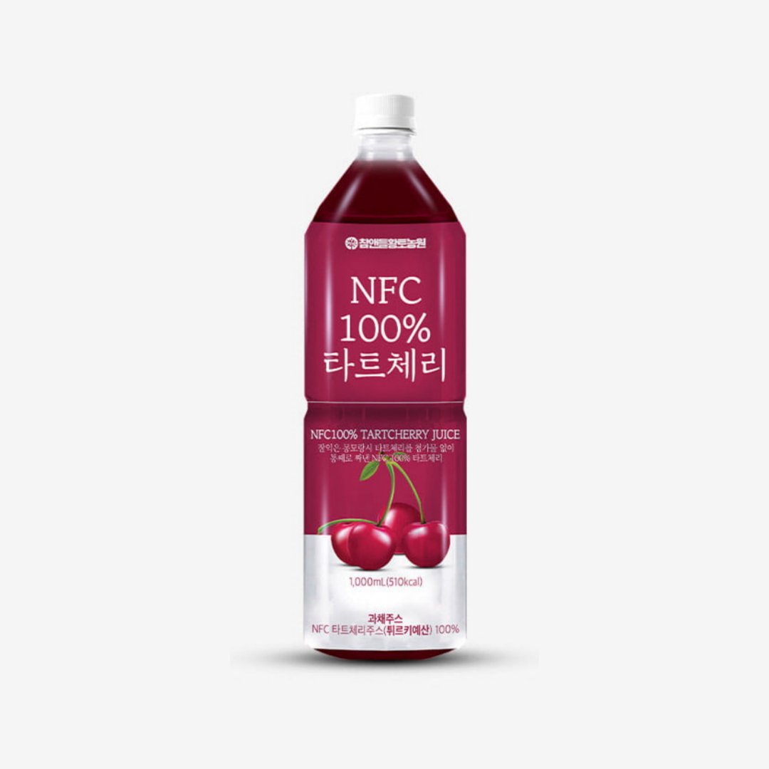 NFC 100% 타트체리 원액 1L 무첨가 수면 개선 관절 건강 착즙 건강주스
