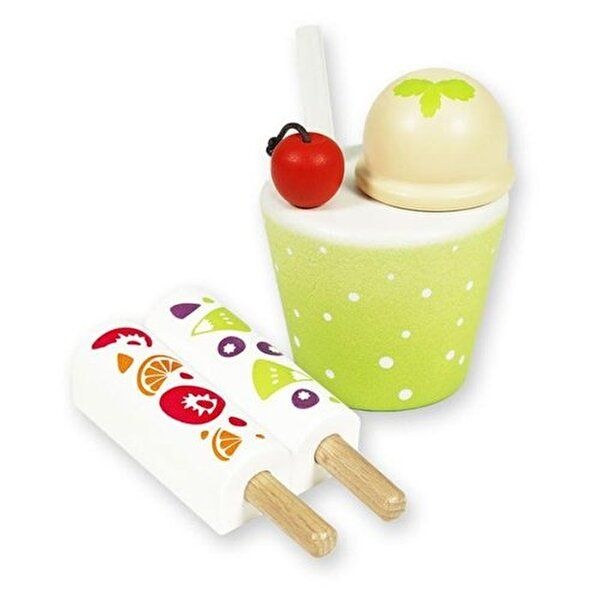 [셀러허브 1]플로트쌍쌍바 원목 자석 아이스크림 가게놀이 장난감 (15070324)