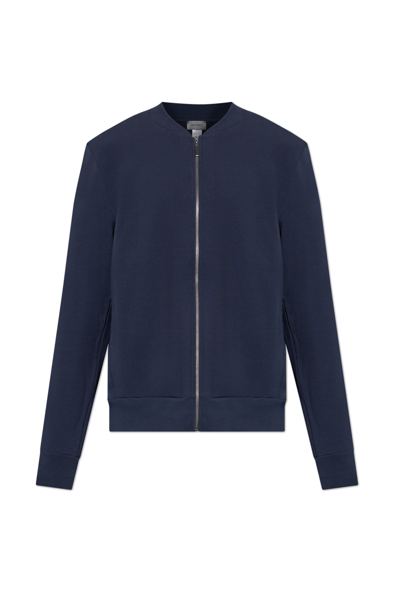 한로 Conti Hanro Cotton sweatshirt with pockets 07577401610