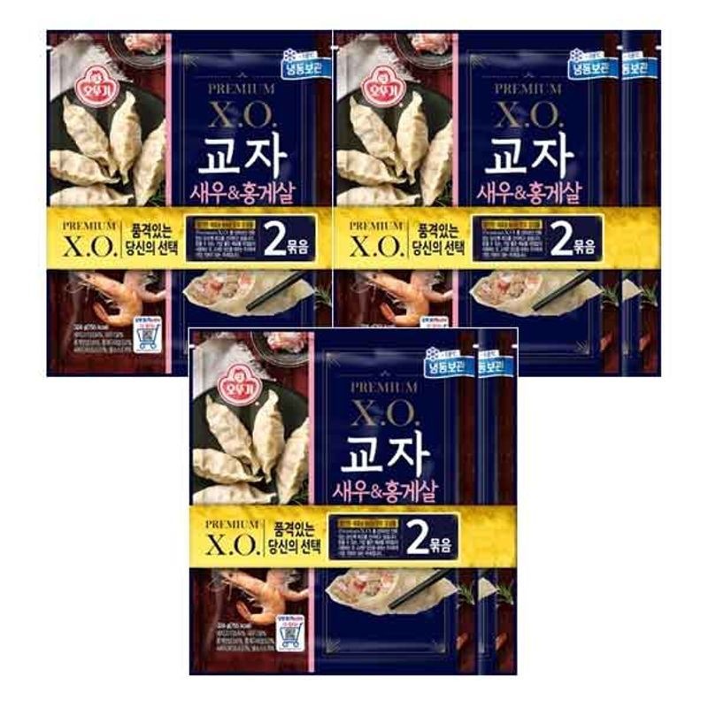 오뚜기 XO 교자새우&홍게살 만두 324g x 6봉e[35778562]