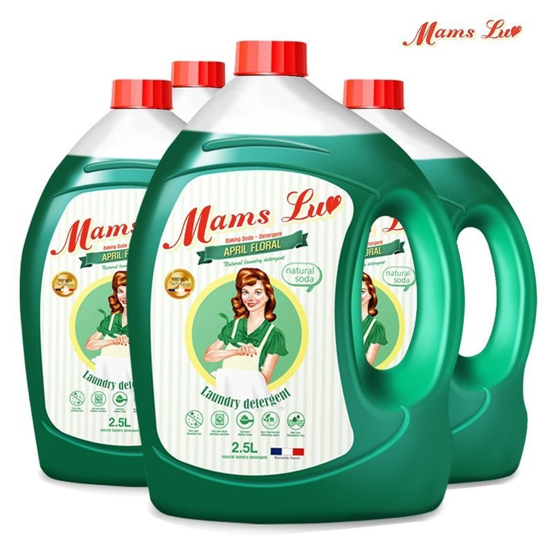 [테스트]맘스럽 액체세제 2.5LX4개 실내건조 세제 일반드럼 겸용 고농축 대용량 프리미엄[35779437]
